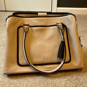 COPY - Tan and Black Kate Spade Shoulder Bag